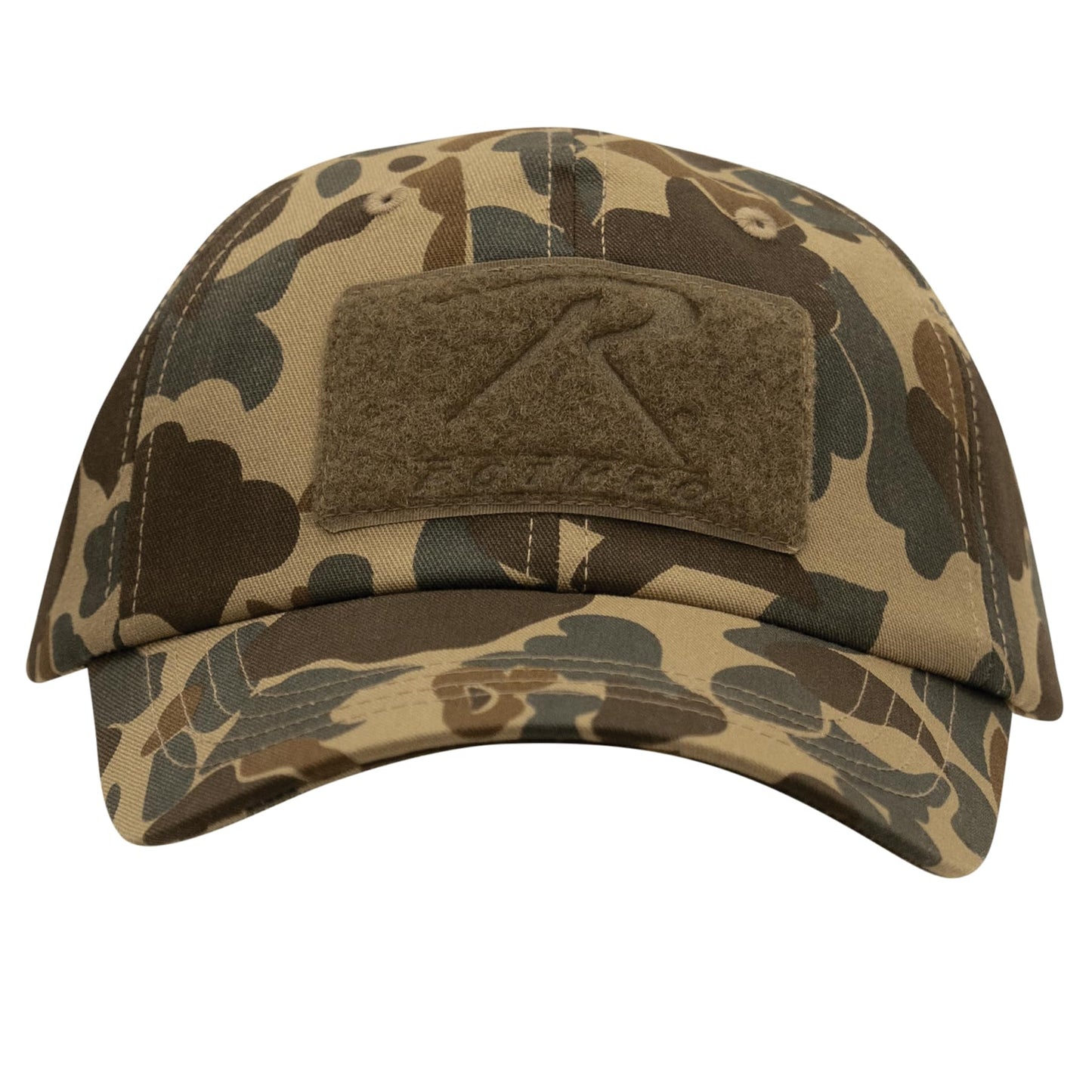 Rothco X Bear Archery Fred Bear Camo Tactical Operator Cap – Camouflage Baseball Hat with Adjustable Back and Patch Field Loops