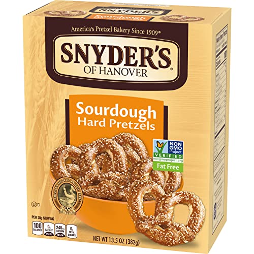 Snyder's of Hanover Pretzels, Sourdough Hard Pretzels, 13.5 Oz Box