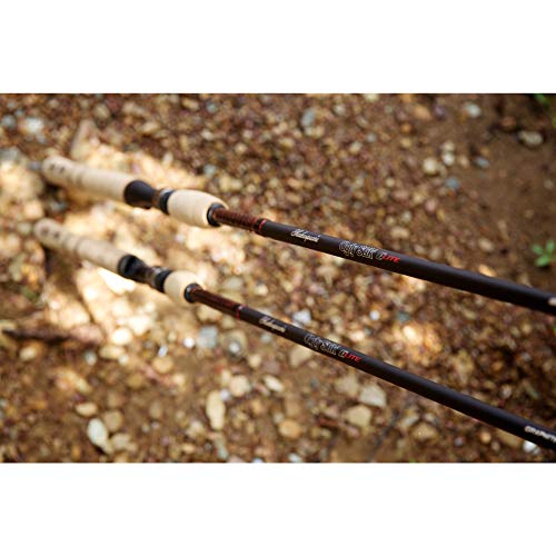 Shakespeare Ugly Stik 7’ Elite Spinning Rod, Two Piece Spinning Rod, 6-14lb Line Rating, Medium Rod Power, Fast Action, 1/4-5/8 oz. Lure Rating