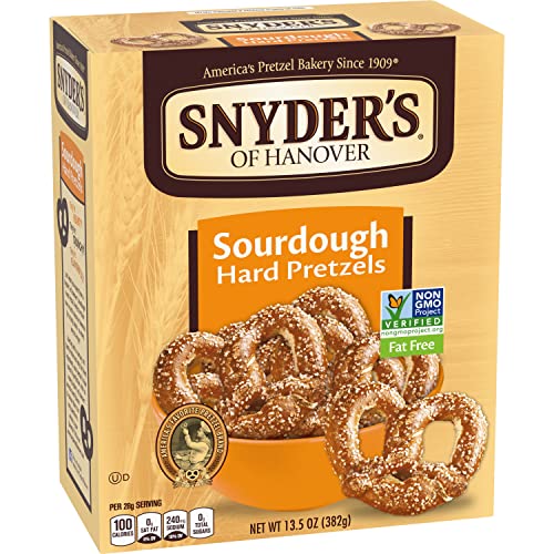 Snyder's of Hanover Pretzels, Sourdough Hard Pretzels, 13.5 Oz Box