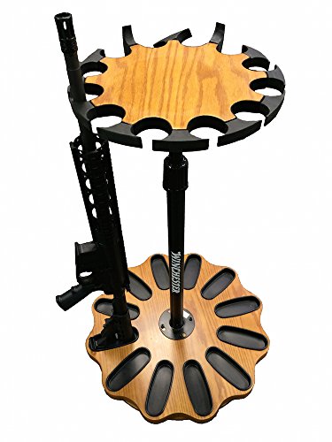 Run Around Susan Spinning Rotating 12-Gun Rack (Shotgun Rack, Rifle Ra ...