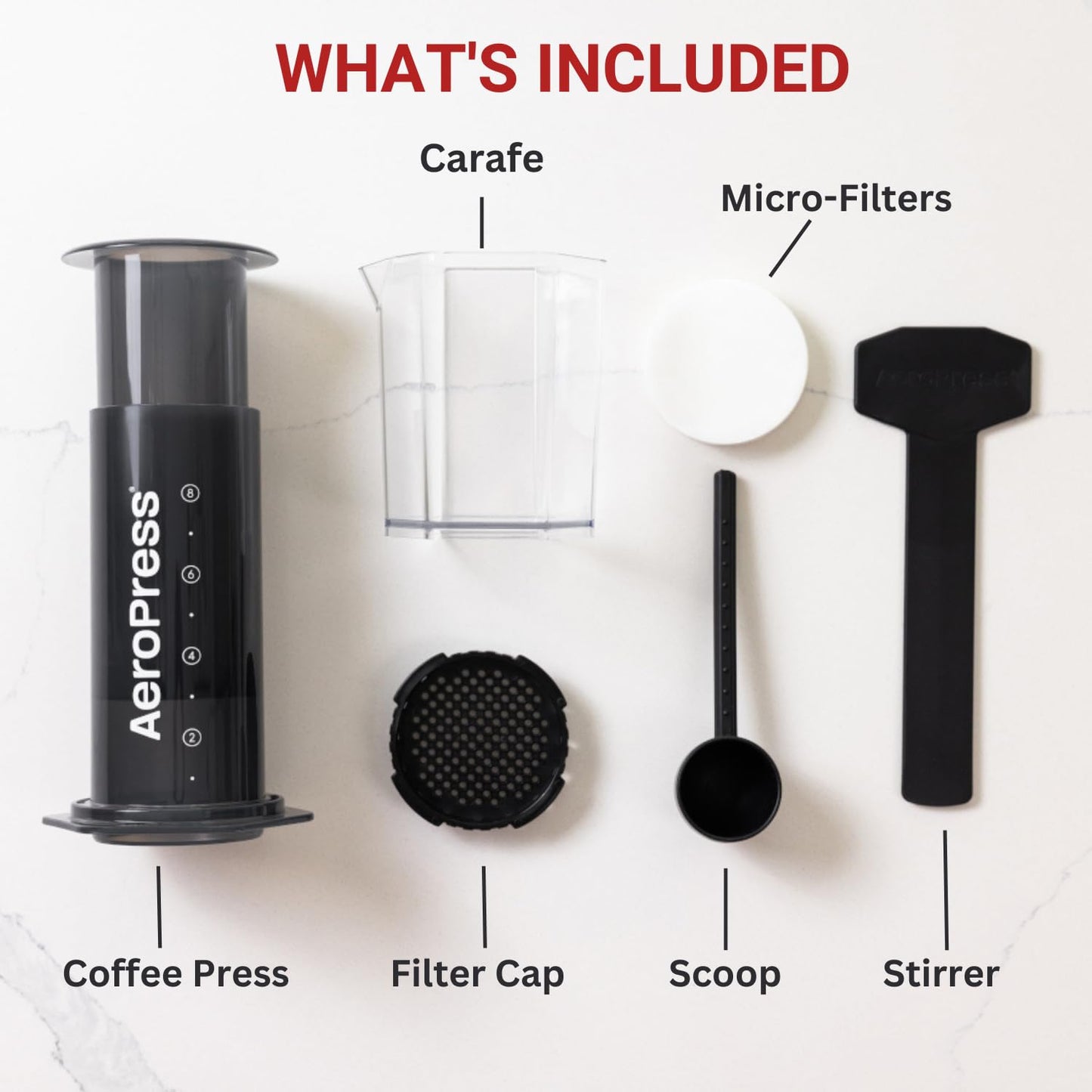 AeroPress XL Coffee Press – 3 in 1 brew method combines French Press, Pourover, Espresso.