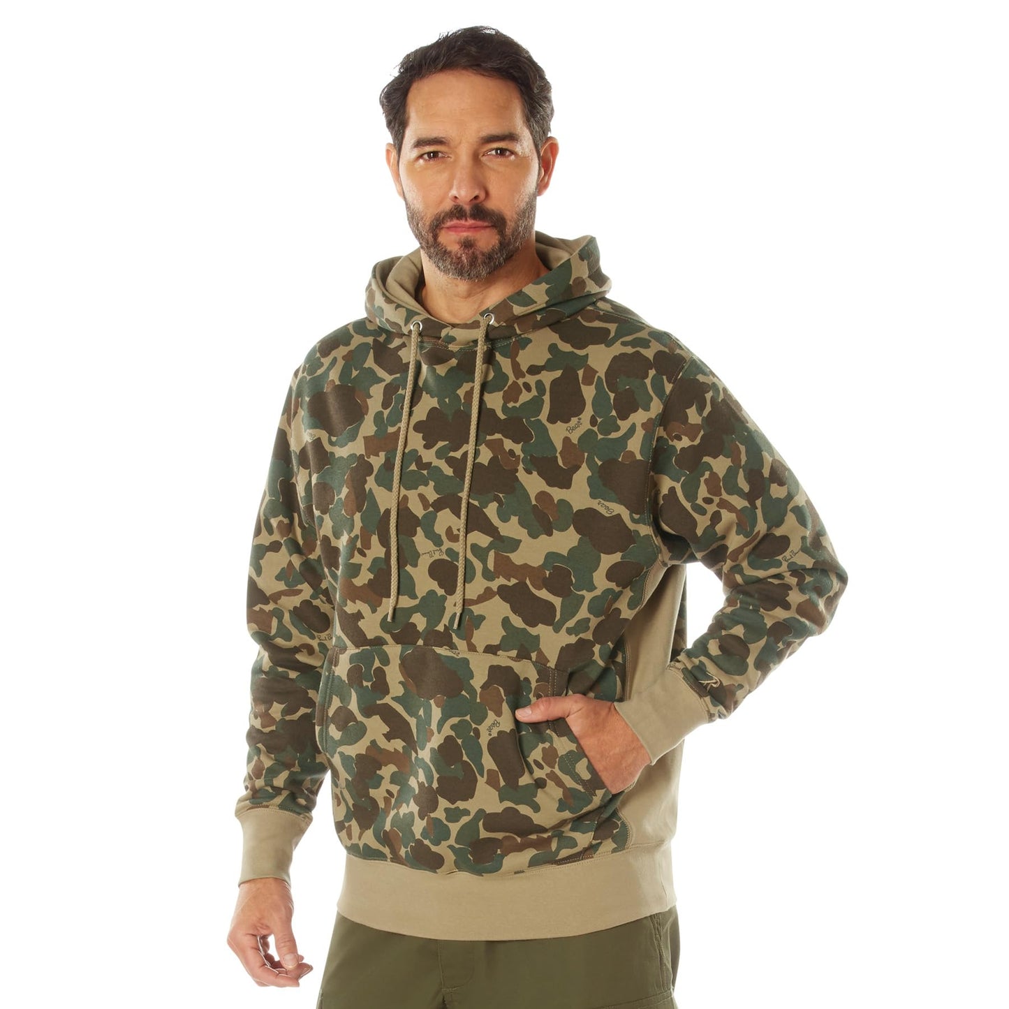 Rothco X Bear Archery Fred Bear Camo Every Day Hoodie – Camouflage Pullover Hooded Sweatshirt – Great for Hunting & Camping - 3X-Large