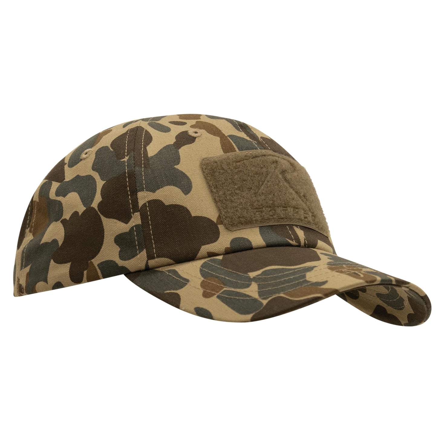 Rothco X Bear Archery Fred Bear Camo Tactical Operator Cap – Camouflage Baseball Hat with Adjustable Back and Patch Field Loops