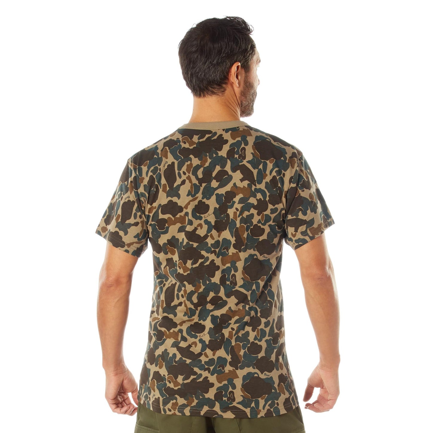 Rothco X Bear Archery Fred Bear Camo T-Shirt – Standard Fit Camouflage Shirt - Large