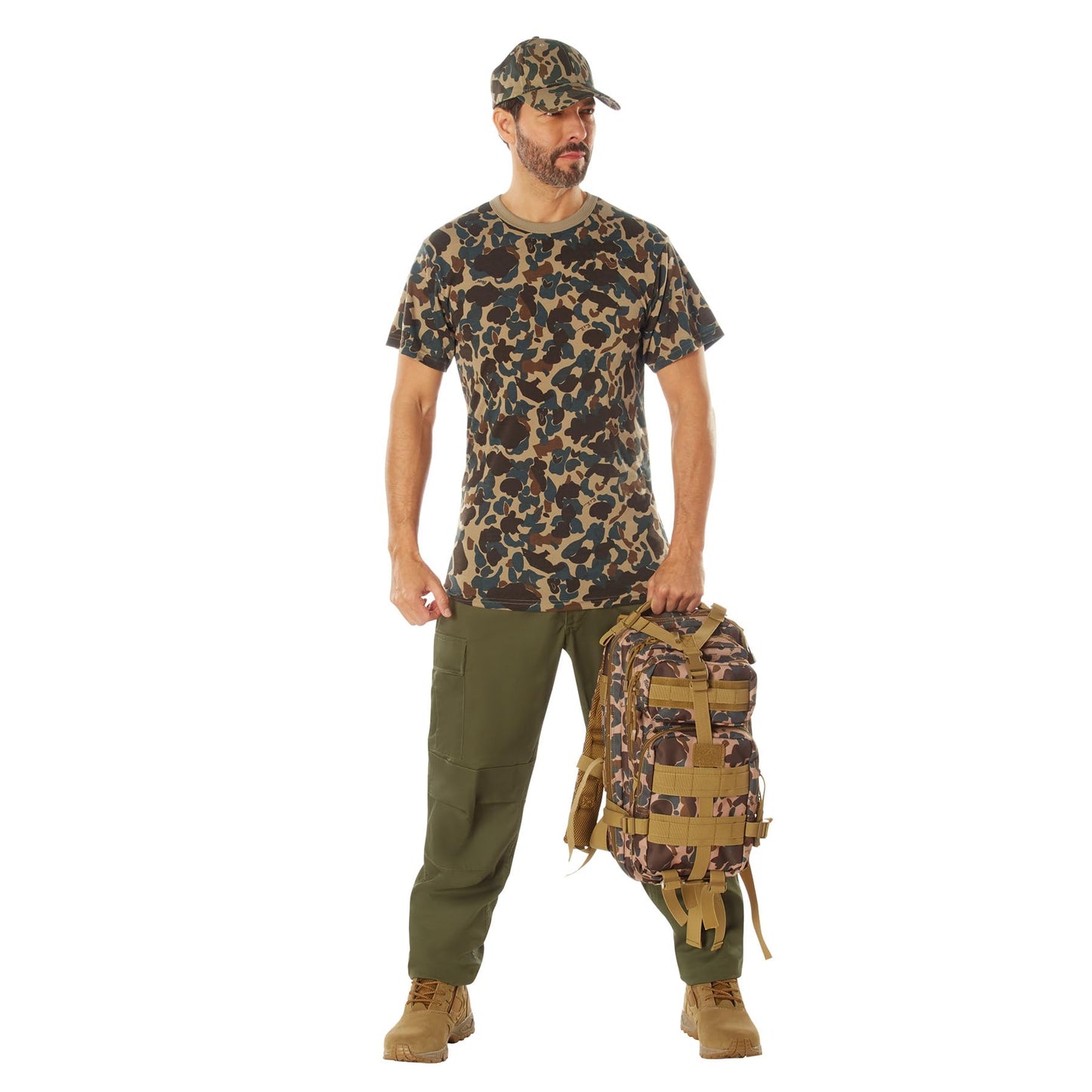 Rothco X Bear Archery Fred Bear Camo Moisture Wicking T-Shirt – Performance Camouflage Shirt - X-Large