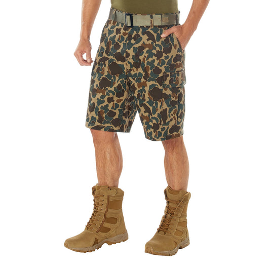 Rothco X Bear Archery Fred Bear Camo BDU Cargo Shorts – Rugged & Heavy-Duty BDU Shorts - 3X-Large