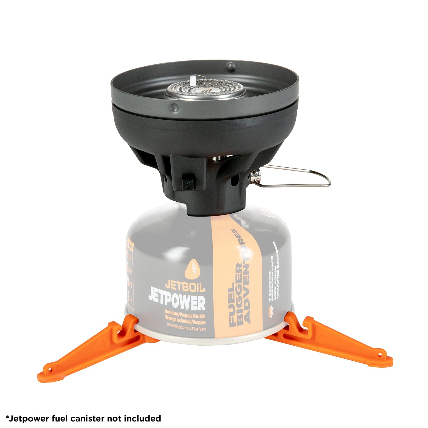 Jetboil Flash Java Kit Camping and Backpacking Stove Cooking System with Silicone French Press Coffee Maker, Carbon