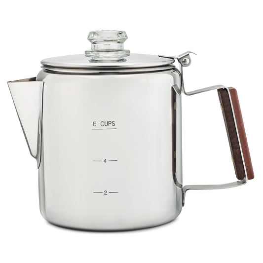 COLETTI Bozeman Coffee Percolator — America’s Favorite Percolator [6 cup]