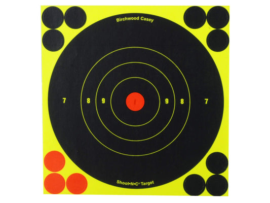 Birchwood Casey SHOOT-N-C 6-Inch Round Target (60 Sheet Pack)