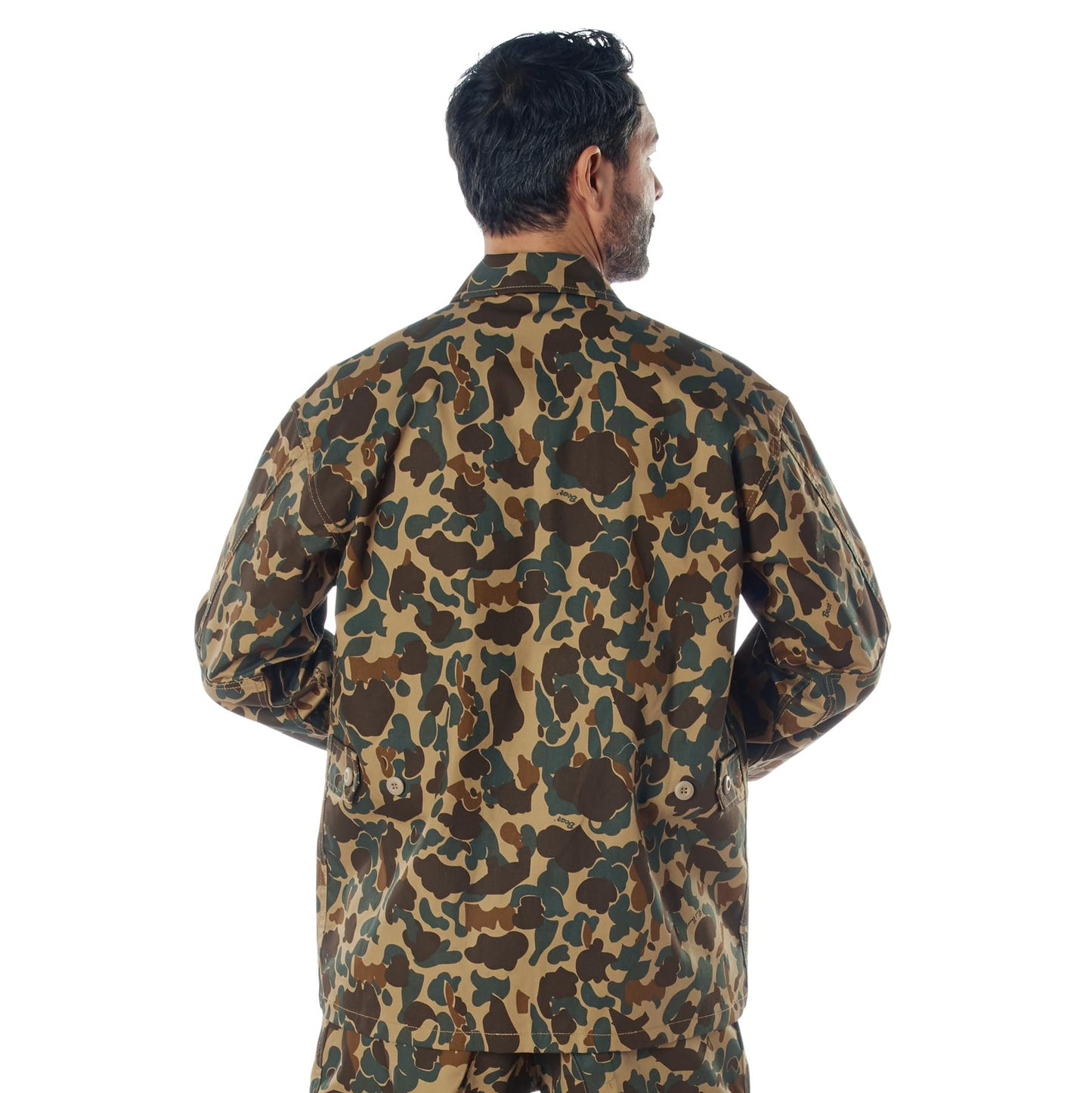 Rothco X Bear Archery Fred Bear Camo BDU Shirt – Long Sleeve Hunting Shirt – Utility Pockets for Bowhunting Gear - Small