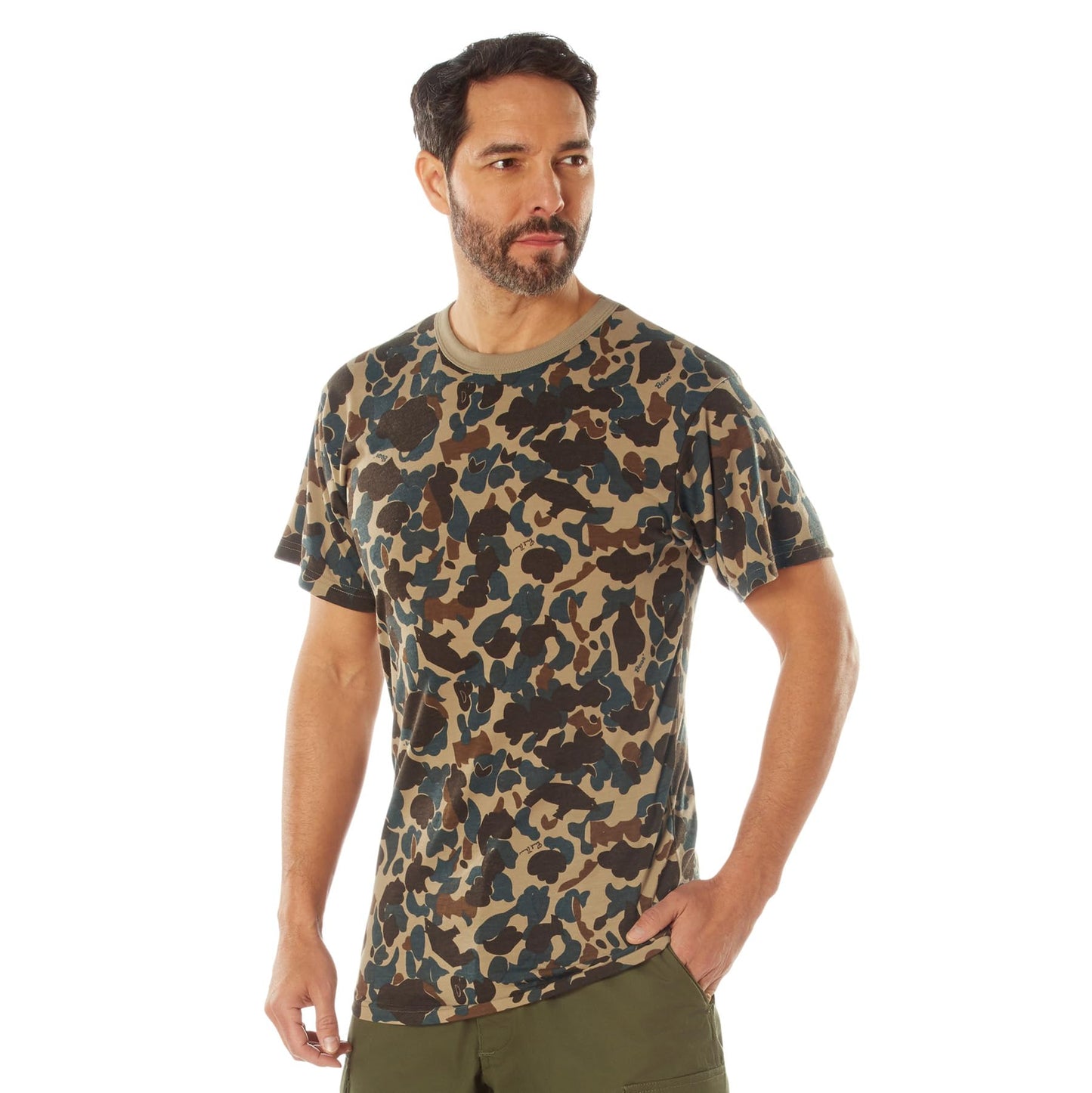 Rothco X Bear Archery Fred Bear Camo Moisture Wicking T-Shirt – Performance Camouflage Shirt - X-Large