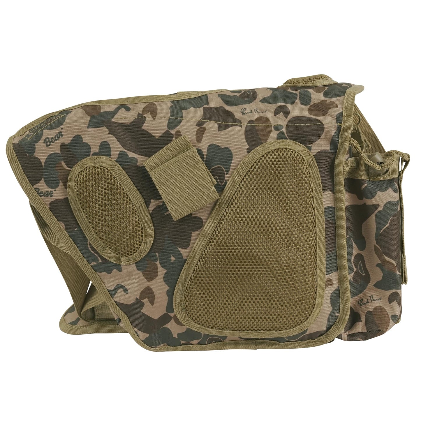 Rothco X Bear Archery Fred Bear Camo Advanced Tactical Bag – Robust Hunting Bag with 16 Utility Pockets Slingbag