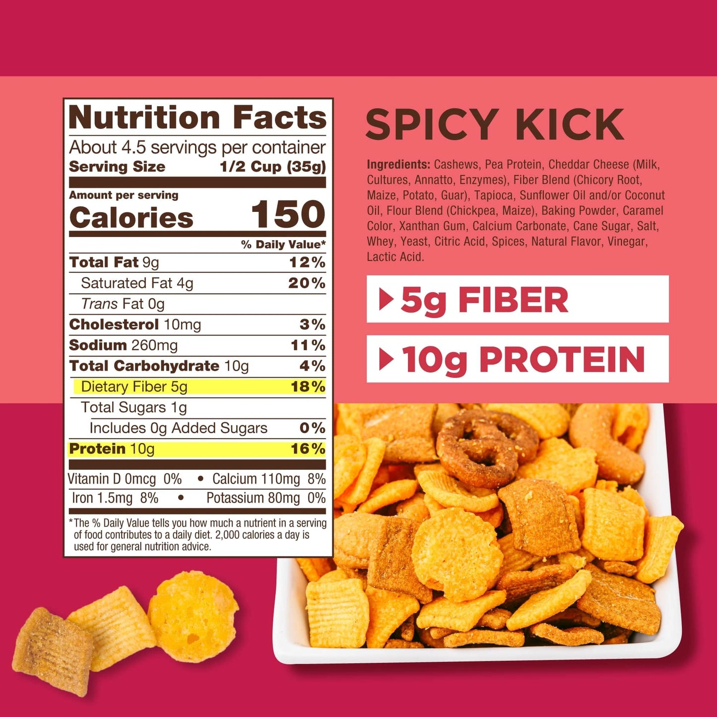 Catalina Crunch Mix Protein Snack Mix Variety Pack | Low Carb, Protein Snacks, Keto Friendly